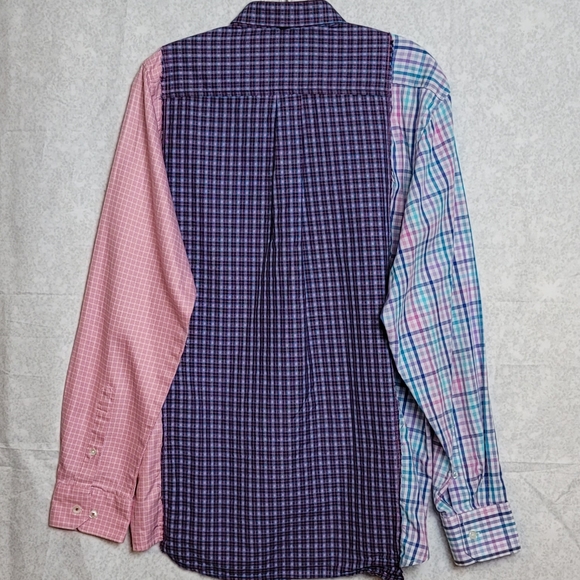 Upcycled Button Down Shirt - Picture 6 of 7